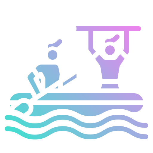 Rafting Generic gradient outline icon