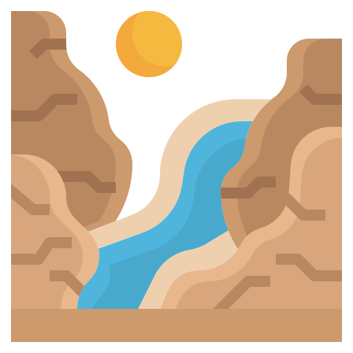 Grand canyon Generic color fill icon