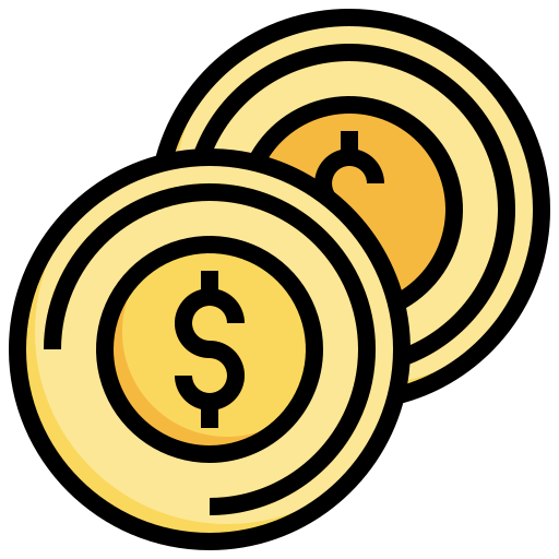 доллар Generic color outline иконка