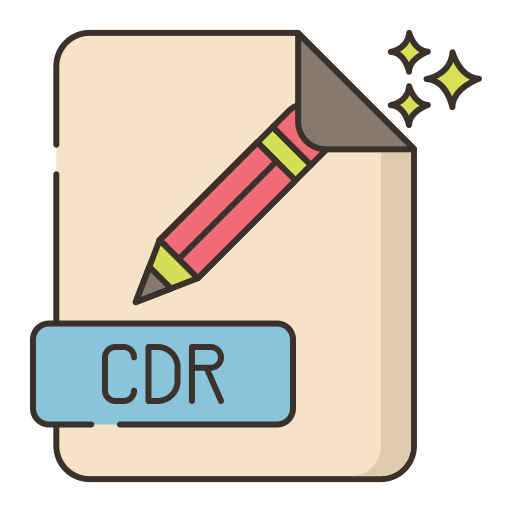 cdr Flaticons Lineal Color icon