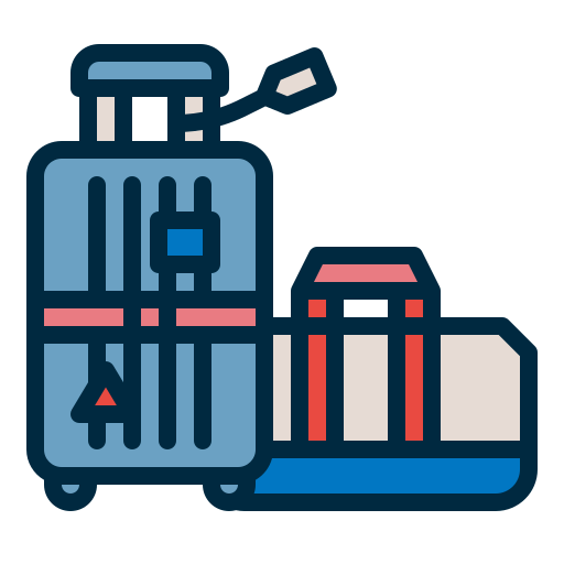 equipaje Generic color outline icono