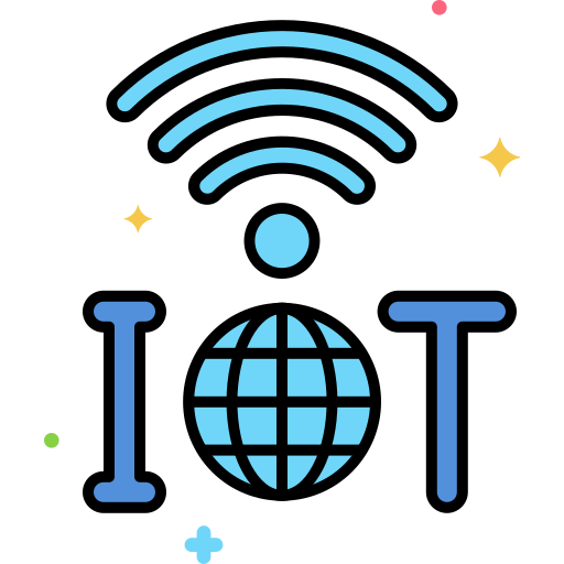 Iot Flaticons Lineal Color icon