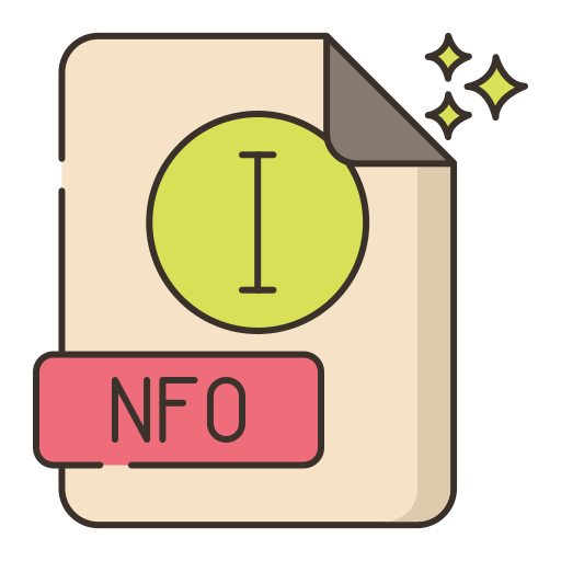 nfo Flaticons Lineal Color icon