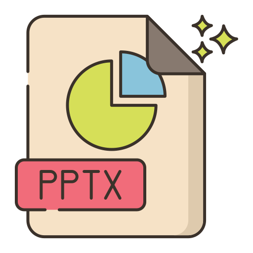 pptx Flaticons Lineal Color icona
