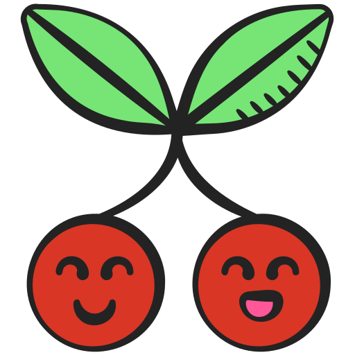 Cherry Generic color hand-drawn icon