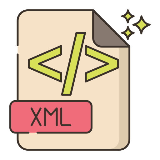 xml Flaticons Lineal Color ikona