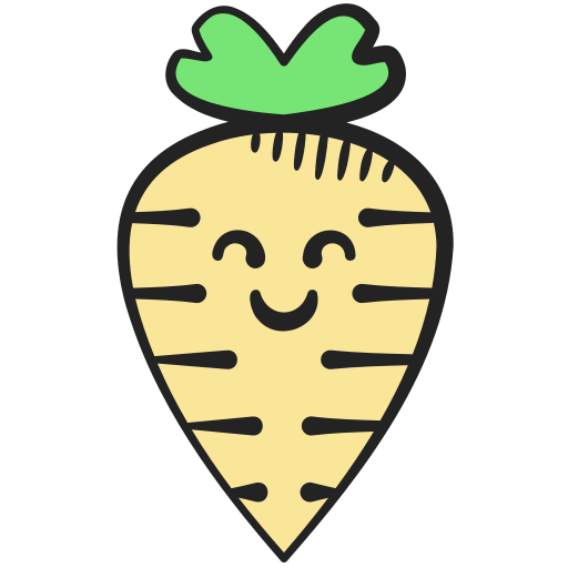 Parsnip Generic color hand-drawn icon