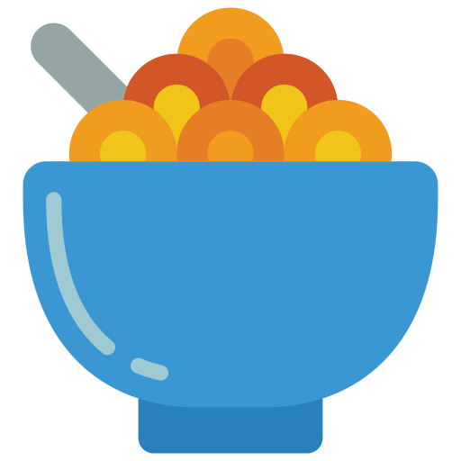 cereal Basic Miscellany Flat icono