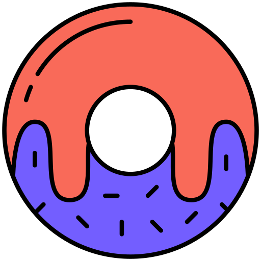 도넛 Generic Alternative Color icon