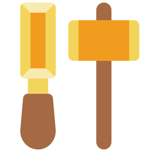 Chisel Basic Miscellany Flat icon