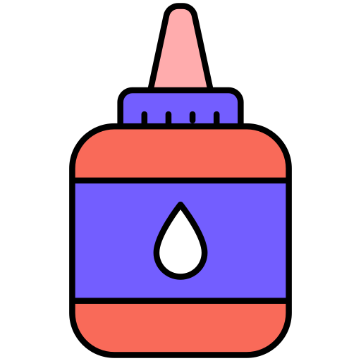 Glue Generic Alternative Color icon