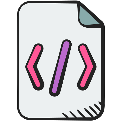 File Generic color hand-drawn icon