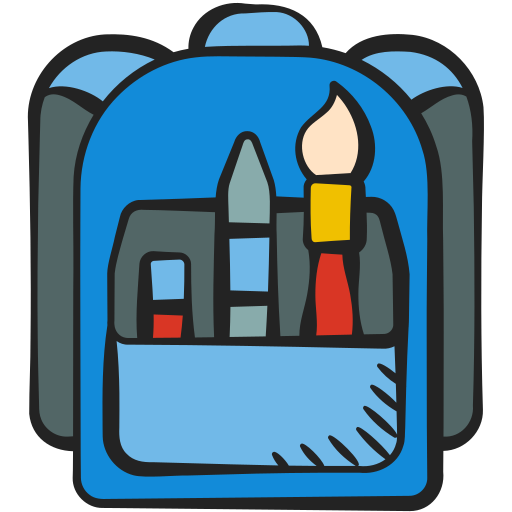Bag Generic color hand-drawn icon