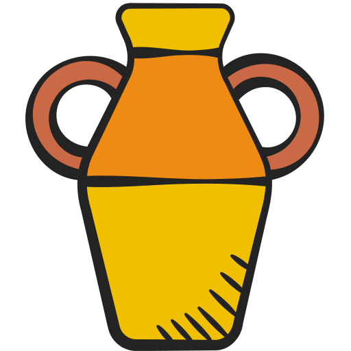 Pot Generic color hand-drawn icon