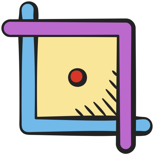 Frame Generic color hand-drawn icon