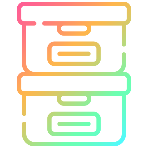 Box Generic gradient outline icon