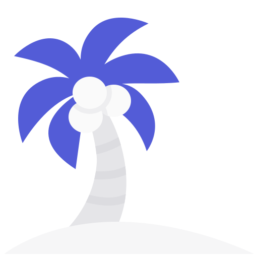 albero di cocco Generic Clay icona