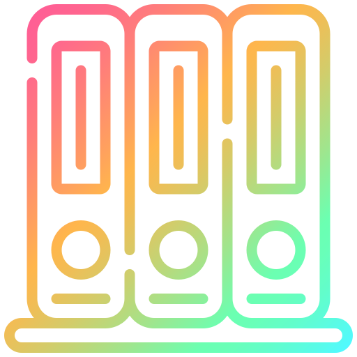 lornetka składana Generic gradient outline ikona