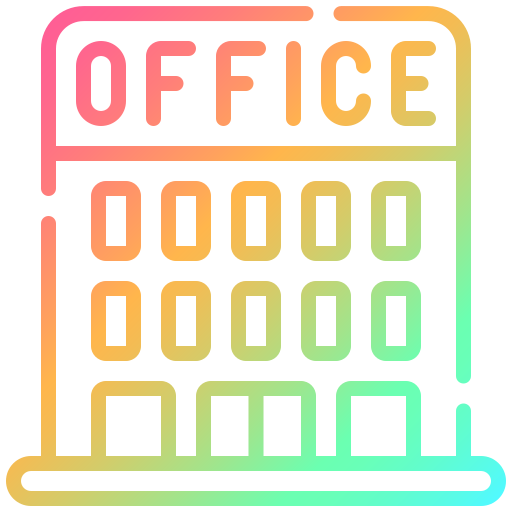 oficina Generic gradient outline icono
