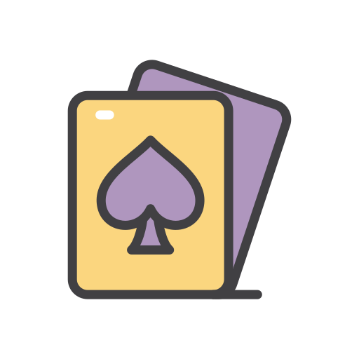 gioco di carte Generic color outline icona