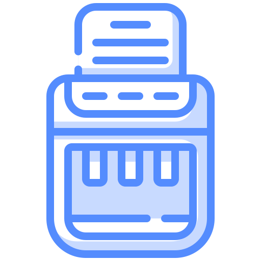 Paper shredder Generic color lineal-color icon