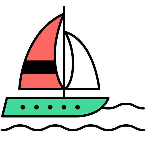 segelboot Generic Alternative Color icon