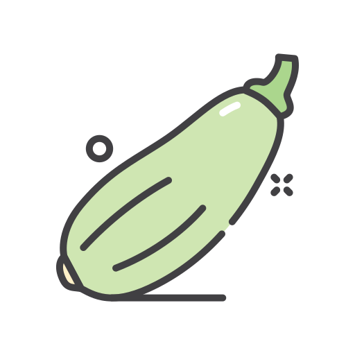 Zucchini Generic color outline icon