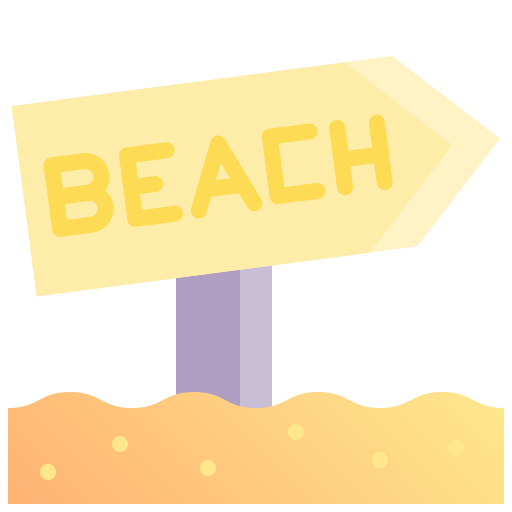 Beach Fatima Flat icon