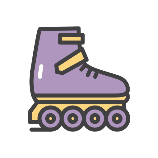 patines Generic color outline icono