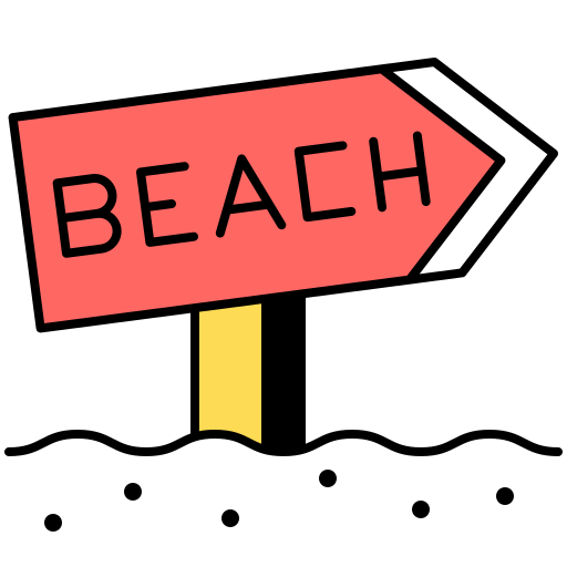 해변 Generic Alternative Color icon
