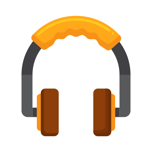 Headphones Flaticons Flat icon