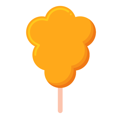 Cotton candy Flaticons Flat icon
