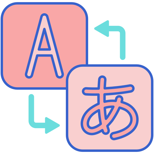 Translation Flaticons Lineal Color icon