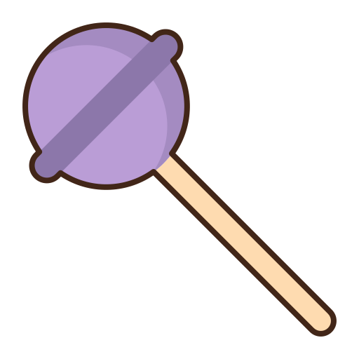 Lollipop Flaticons Lineal Color icon
