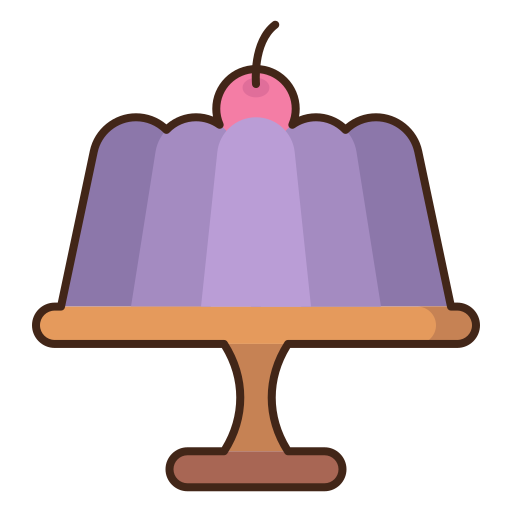 pudding Flaticons Lineal Color ikona