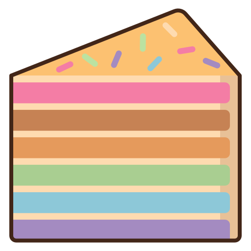 tortas Flaticons Lineal Color icono