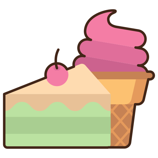 Sweets Flaticons Lineal Color icon