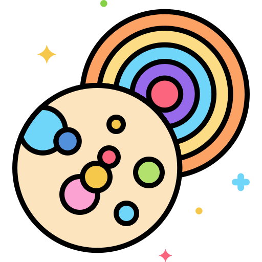 Jawbreaker Flaticons Lineal Color icon