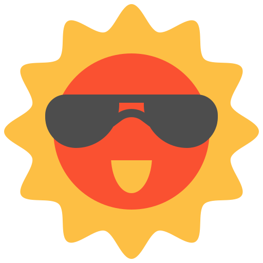 słoneczny Linector Flat ikona
