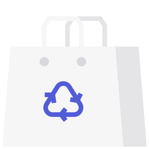 Paper bag Generic Clay icon