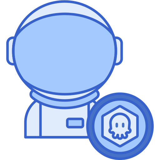 astronaut Flaticons Lineal Color icon