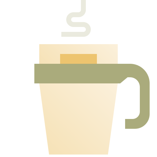 Coffee cup Fatima Flat icon
