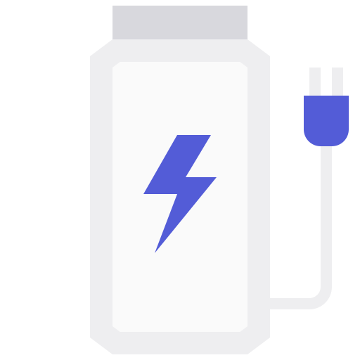 Rechargeable battery Generic Clay icon