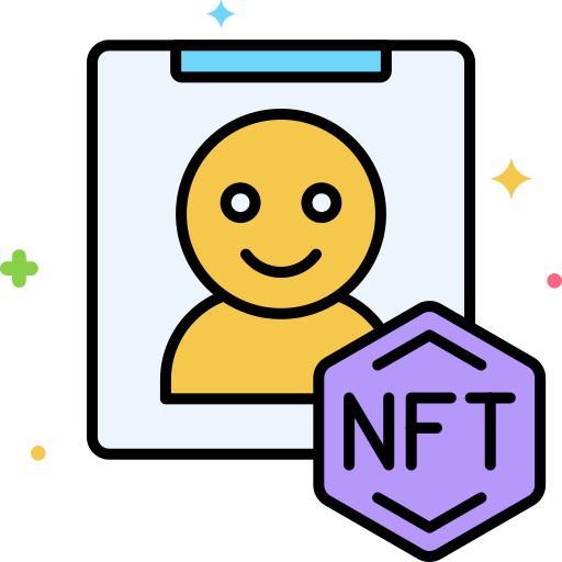 nft Flaticons Lineal Color icono