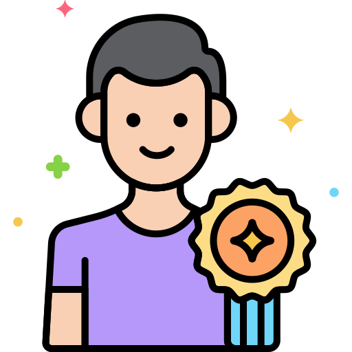 Person Flaticons Lineal Color icon