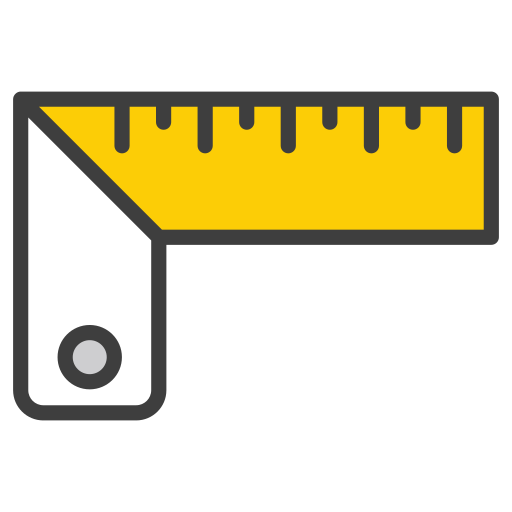 Ruler Generic color lineal-color icon