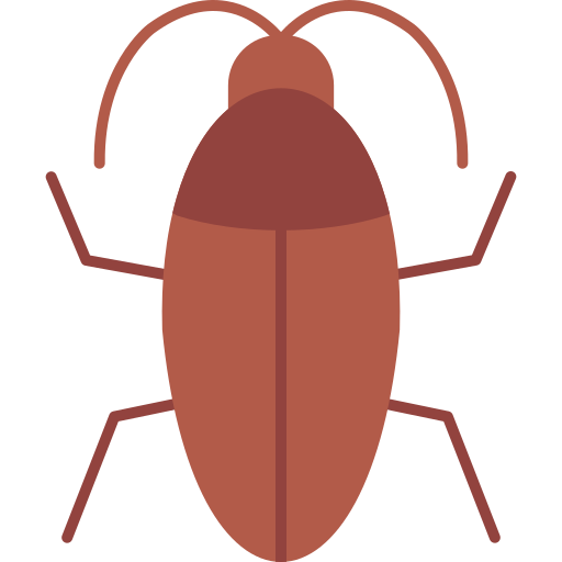 kakkerlak Generic color fill icoon