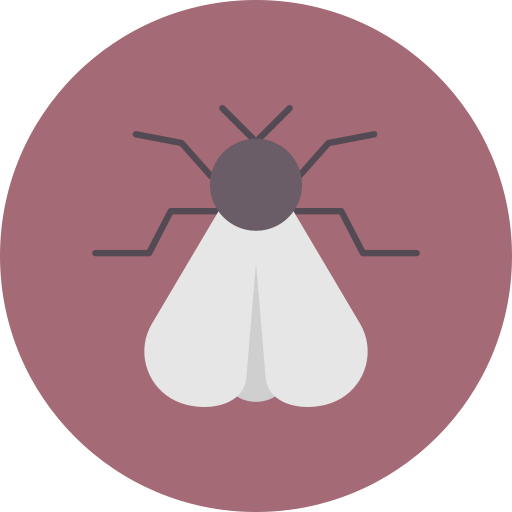 Moth Generic color fill icon