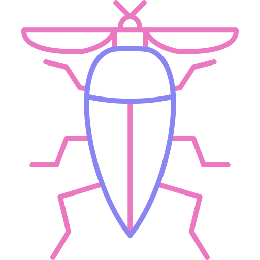 虫 Generic color outline icon