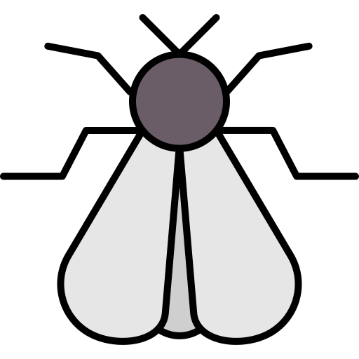 polilla Generic color lineal-color icono